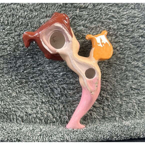 MCM Ceramic Mermaid Wall Hanging c1968 - Picture 3 of 10